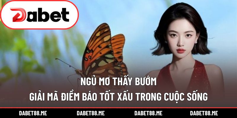 Ngủ Mơ Thấy Bướm – Giải Mã Điềm Báo Tốt Xấu Trong Cuộc Sống