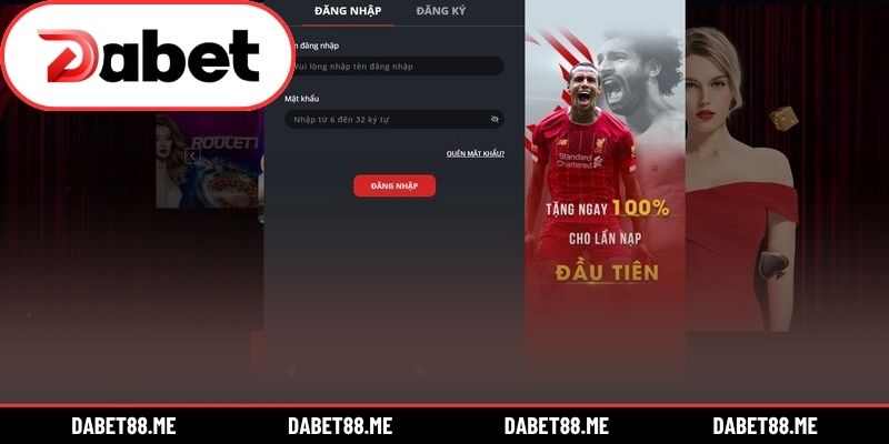 Cách để thay đổi mật khẩu đăng nhập DABET